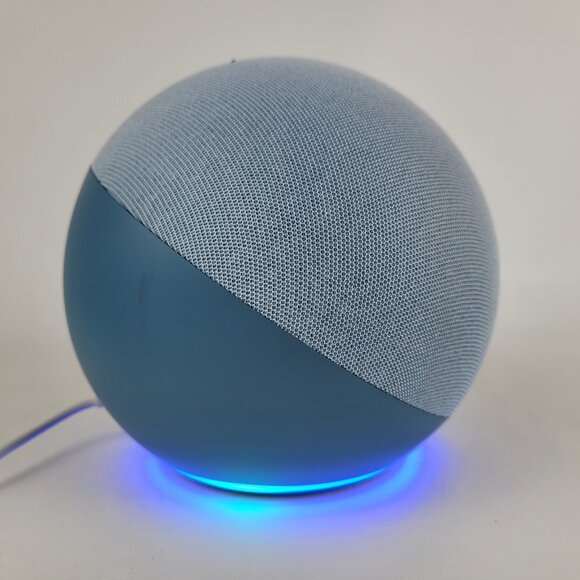 AMAZON Echo Dot Smart Speaker 4th Generation Twilight Blue L4S3RE ~ Preowned - Picture 3 of 7